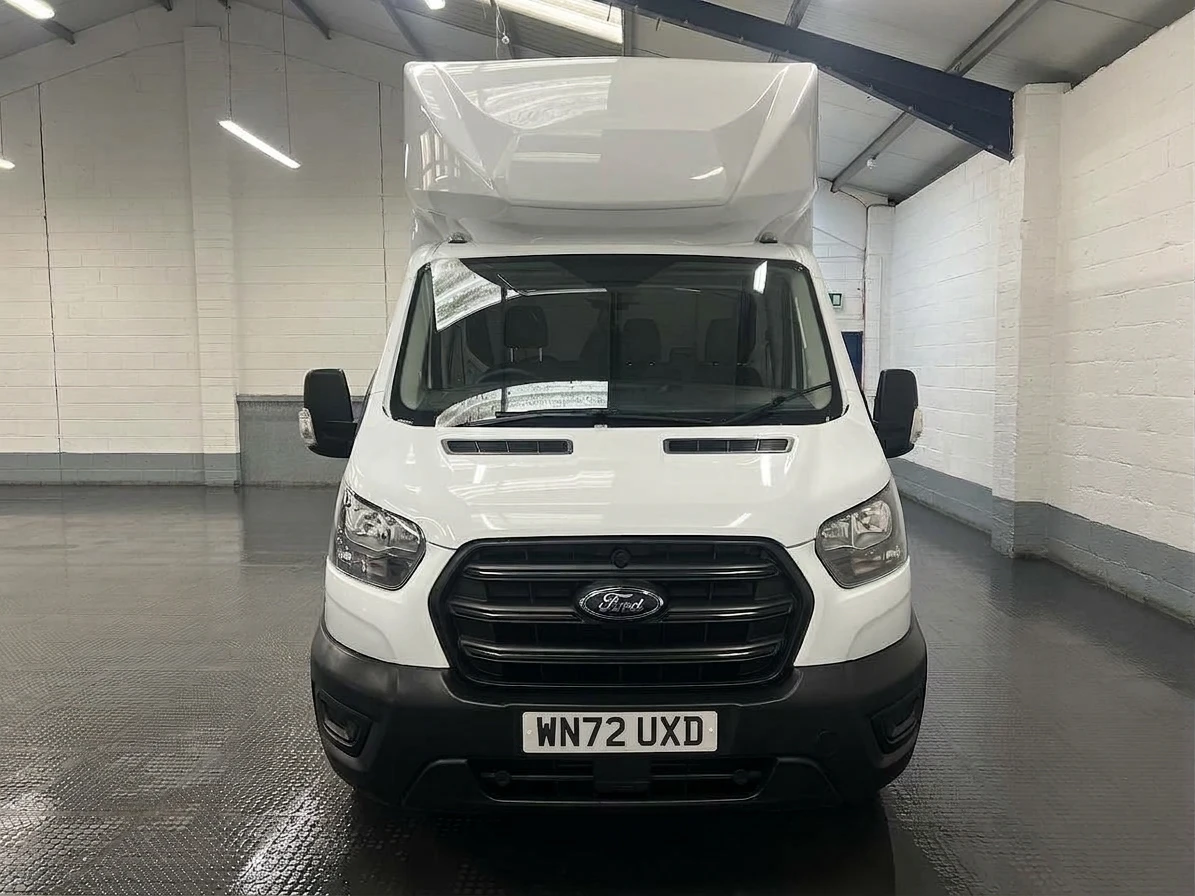 2022 Ford Transit Luton Box Van — front view