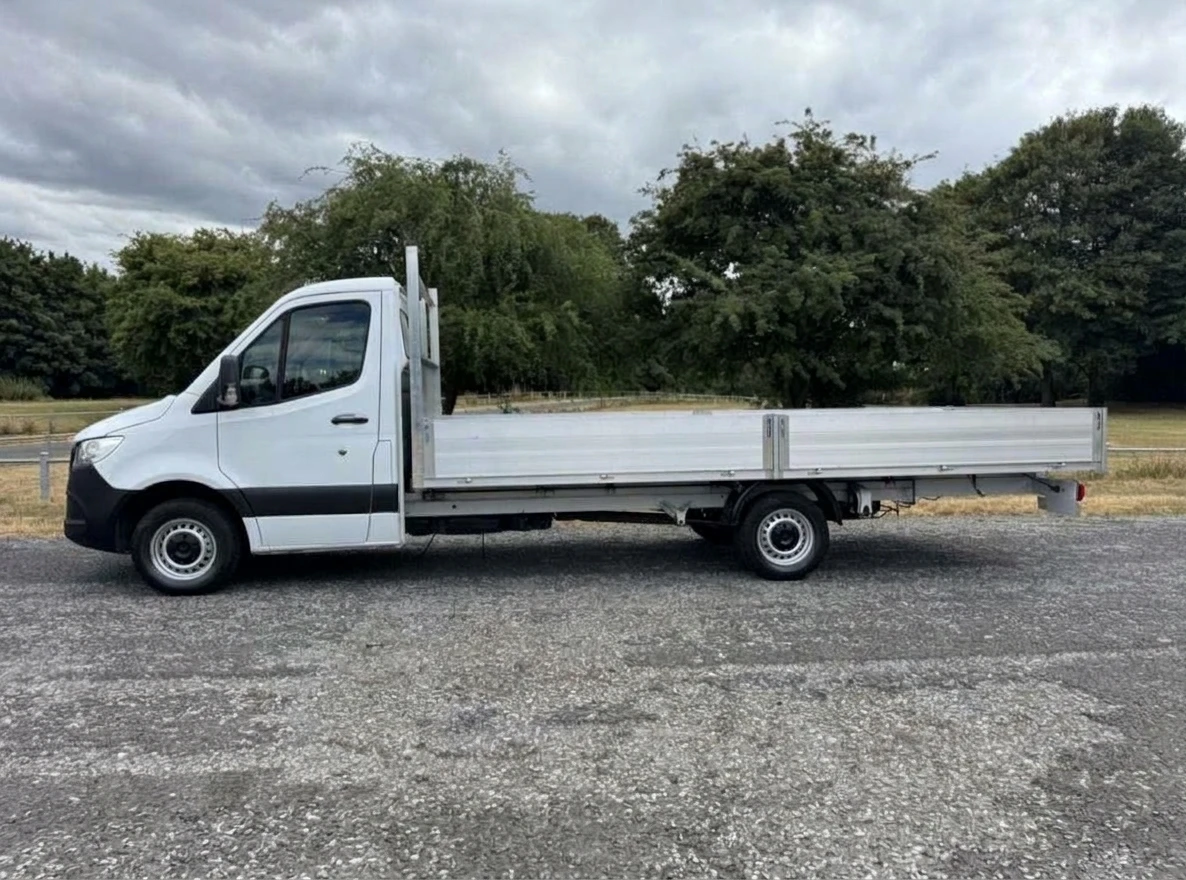 2022 Mercedes-Benz Sprinter Dropside Van — side view