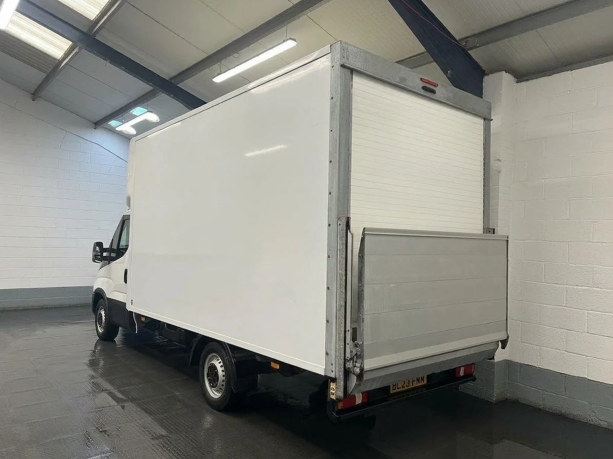 2023 Iveco Daily Luton Box Van — rear three-quarter view