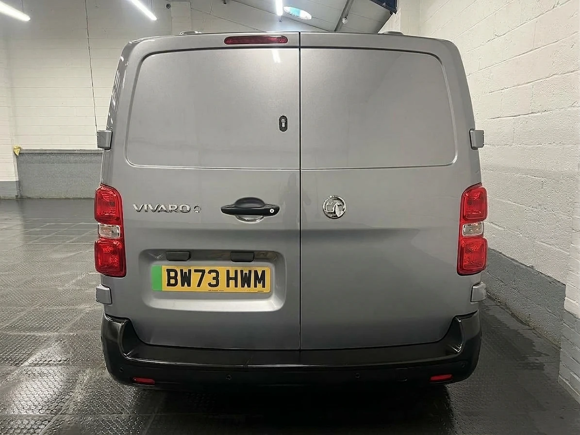 2024 Vauxhall Vivaro Electric Panel Van — rear view