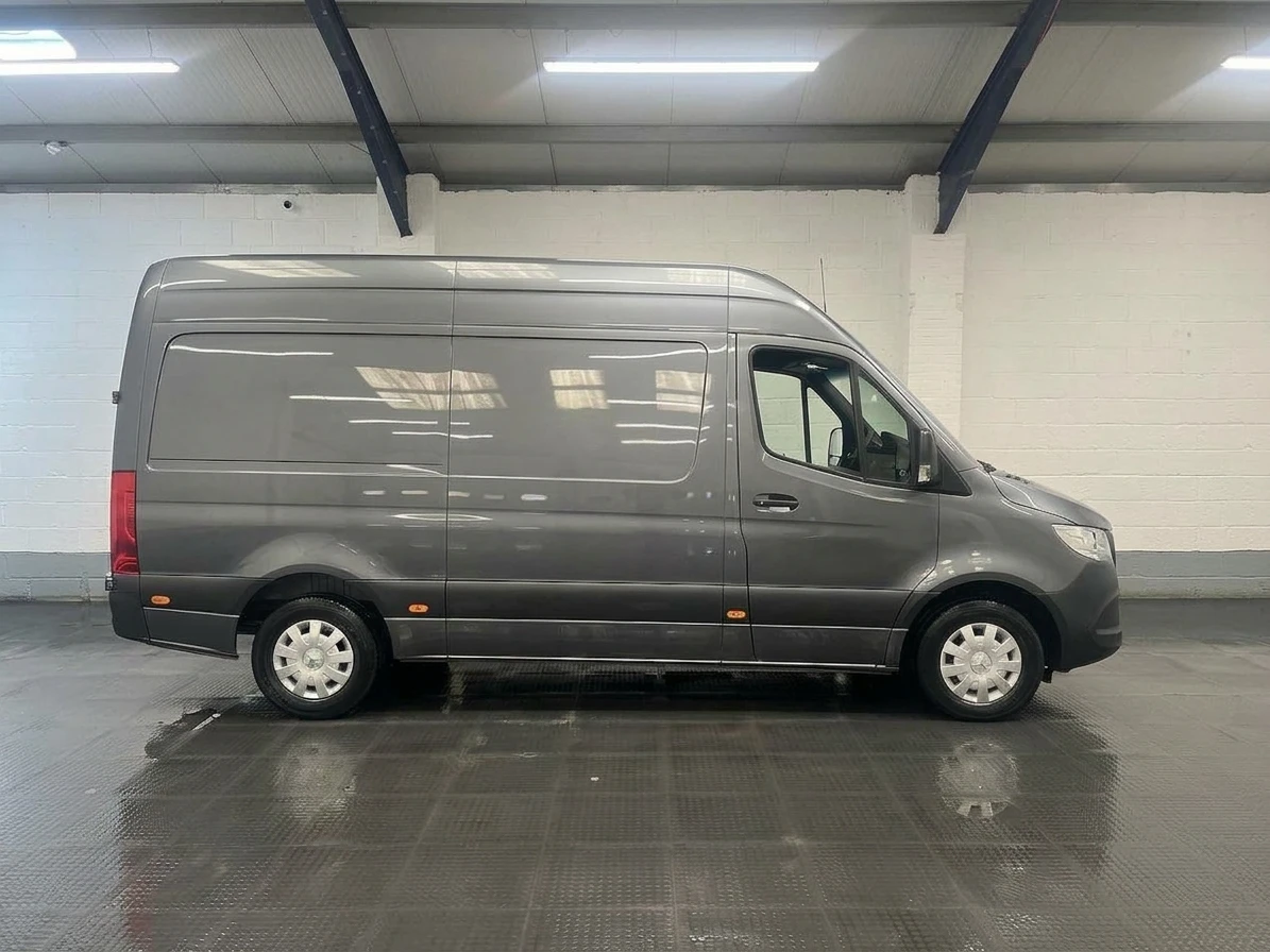 2023 Mercedes-Benz Sprinter High Roof Panel Van — side view