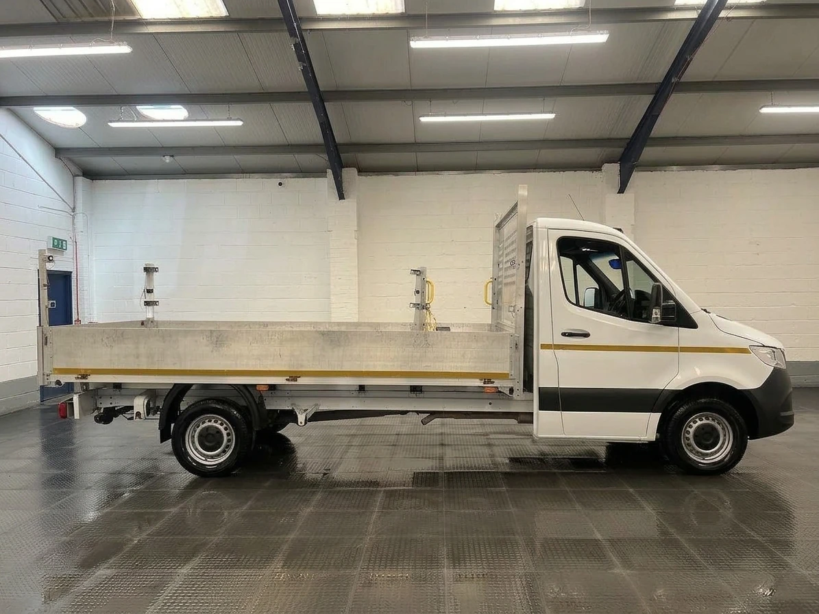 2023 Mercedes-Benz Sprinter Dropside Van — side view