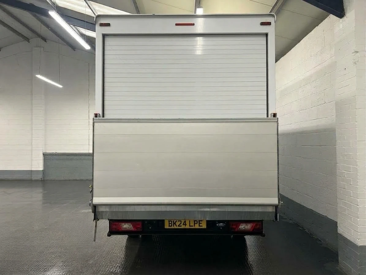 2024 Ford Transit Luton Box Van — rear view