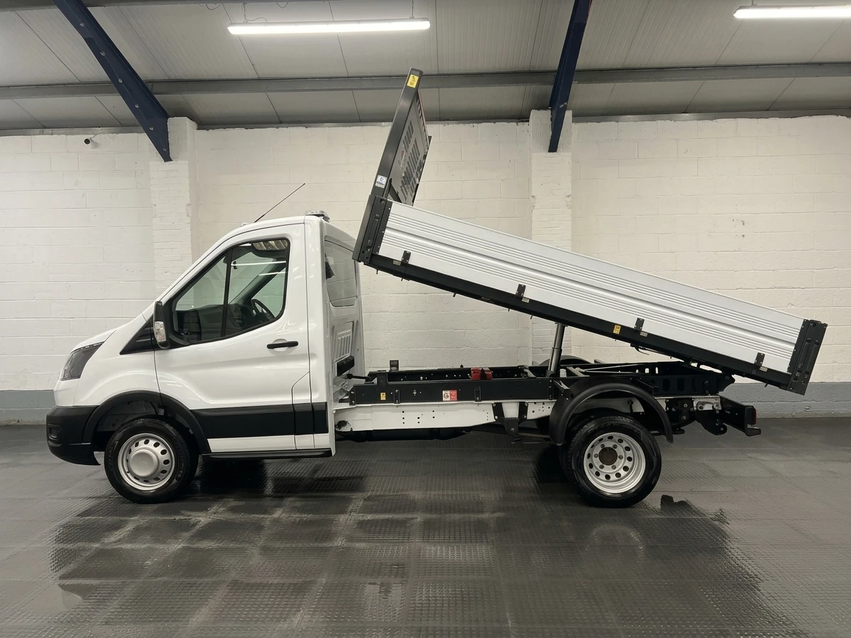 2023 Ford Transit Tipper Van — side view