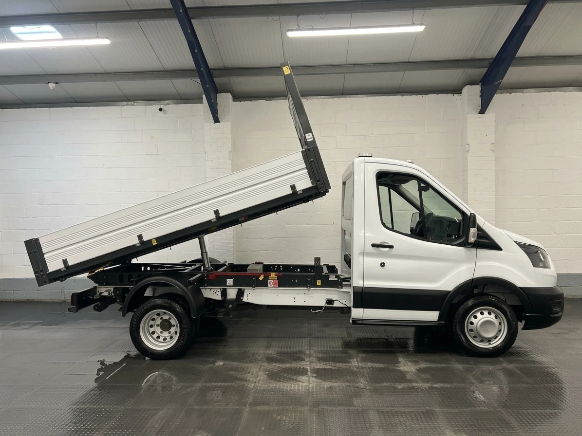 2023 Ford Transit Tipper Van — side view