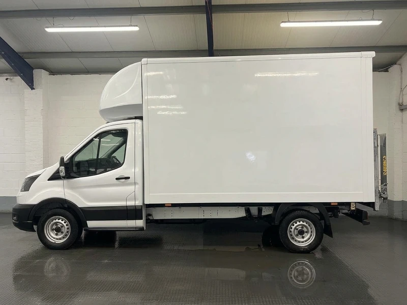 2022 Ford Transit Luton Box Van — side view
