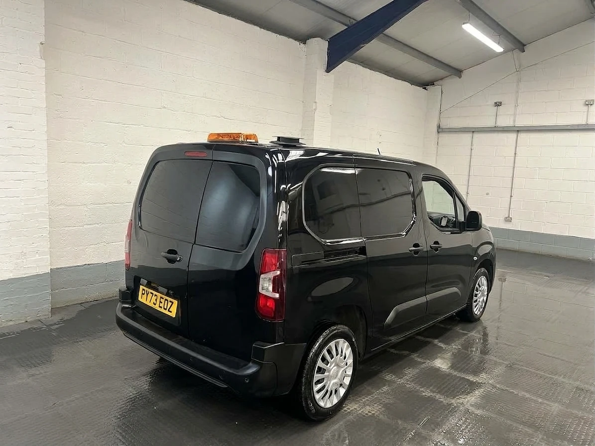 2024 Toyota Proace City Panel Van — rear three-quarter view