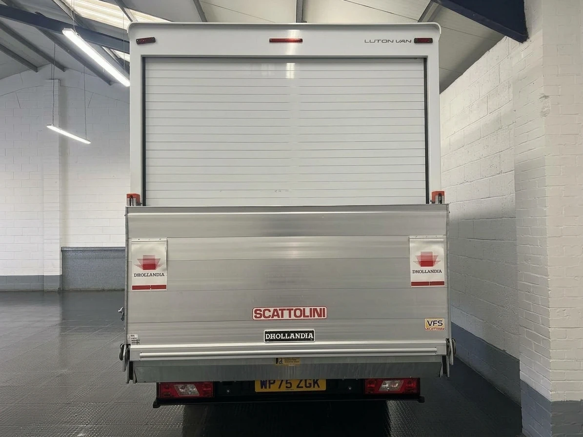 2025 Ford Transit Luton Box Van — rear view