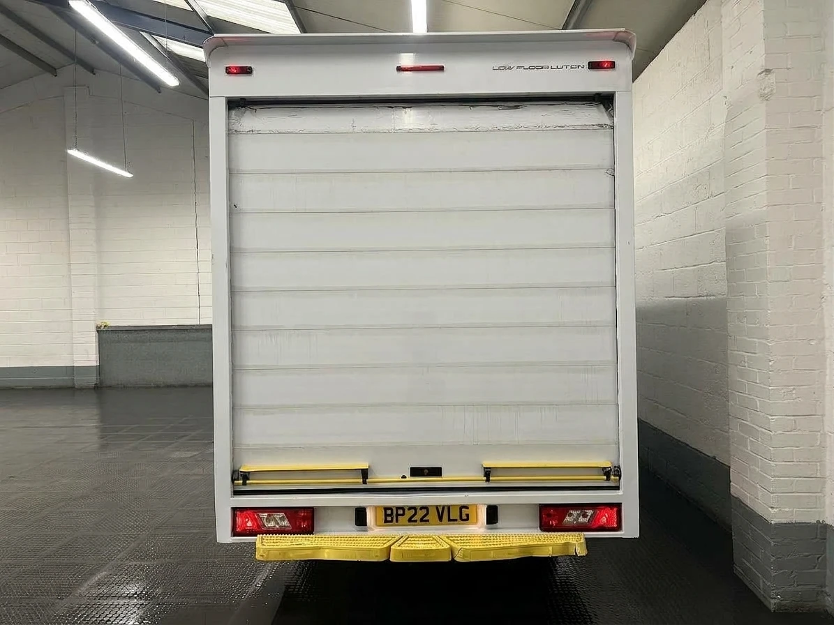 2022 Ford Transit Luton Box Van — rear view