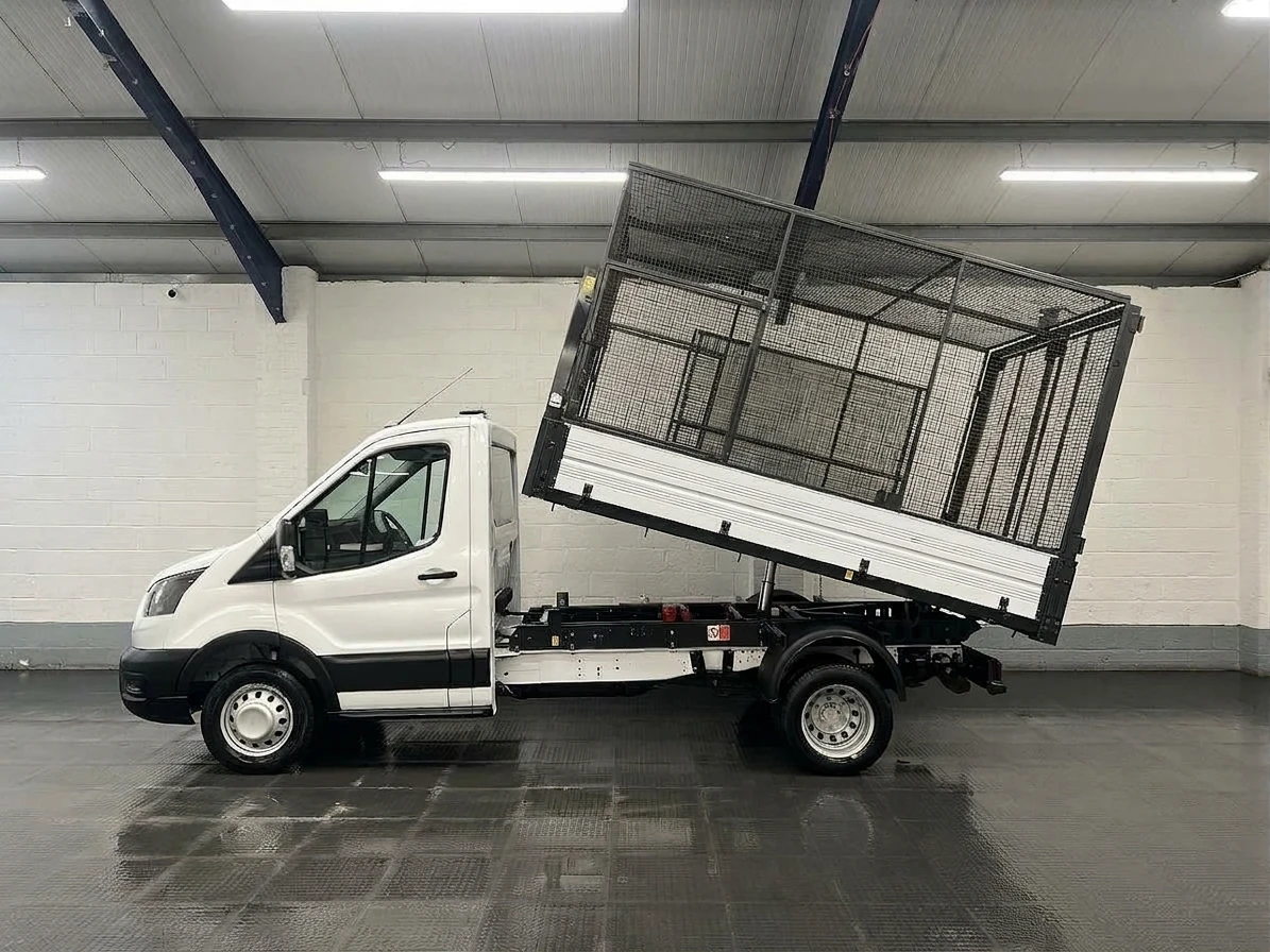 2022 Ford Transit Tipper Van — side view