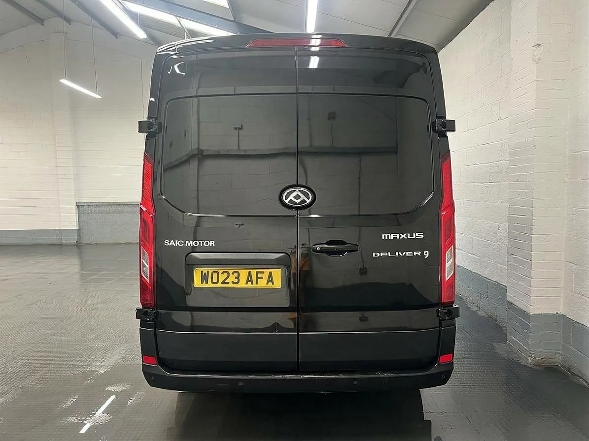 2023 Maxus Deliver 9 High Roof Panel Van — rear view