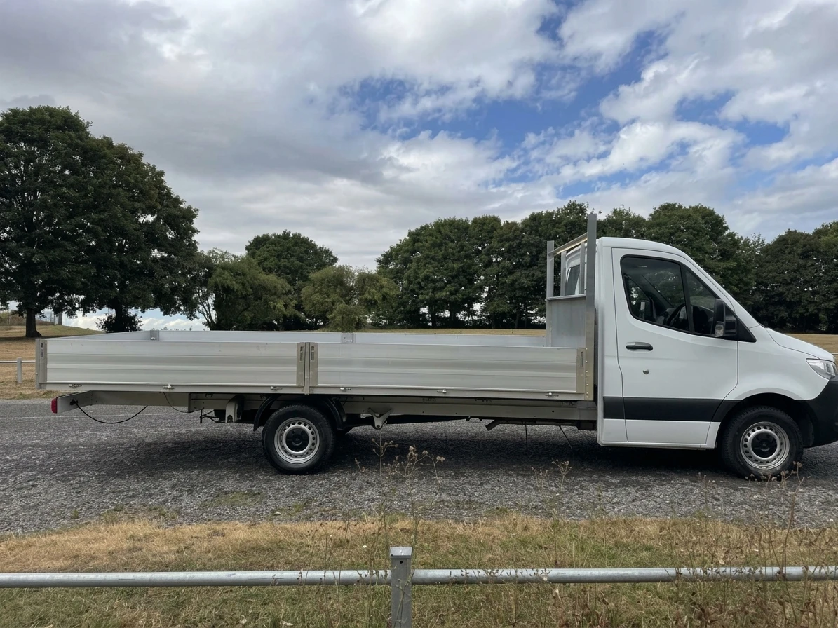 2022 Mercedes-Benz Sprinter Dropside Van — side view