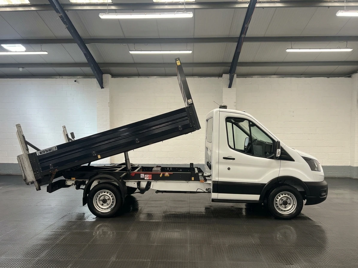 2021 Ford Transit Tipper Van — side view