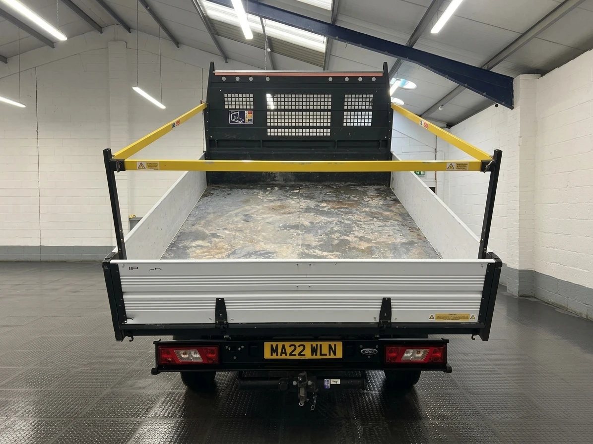 2022 Ford Transit Tipper Van — rear view