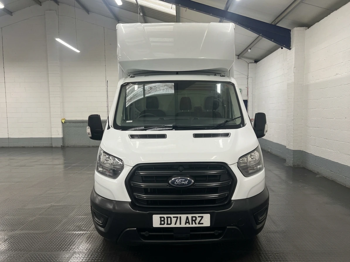 2021 Ford Transit Luton Box Van — front view