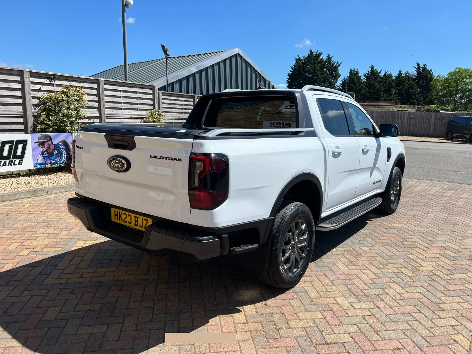 2023 Ford Ranger Double Cab PickUp Van — rear three-quarter view