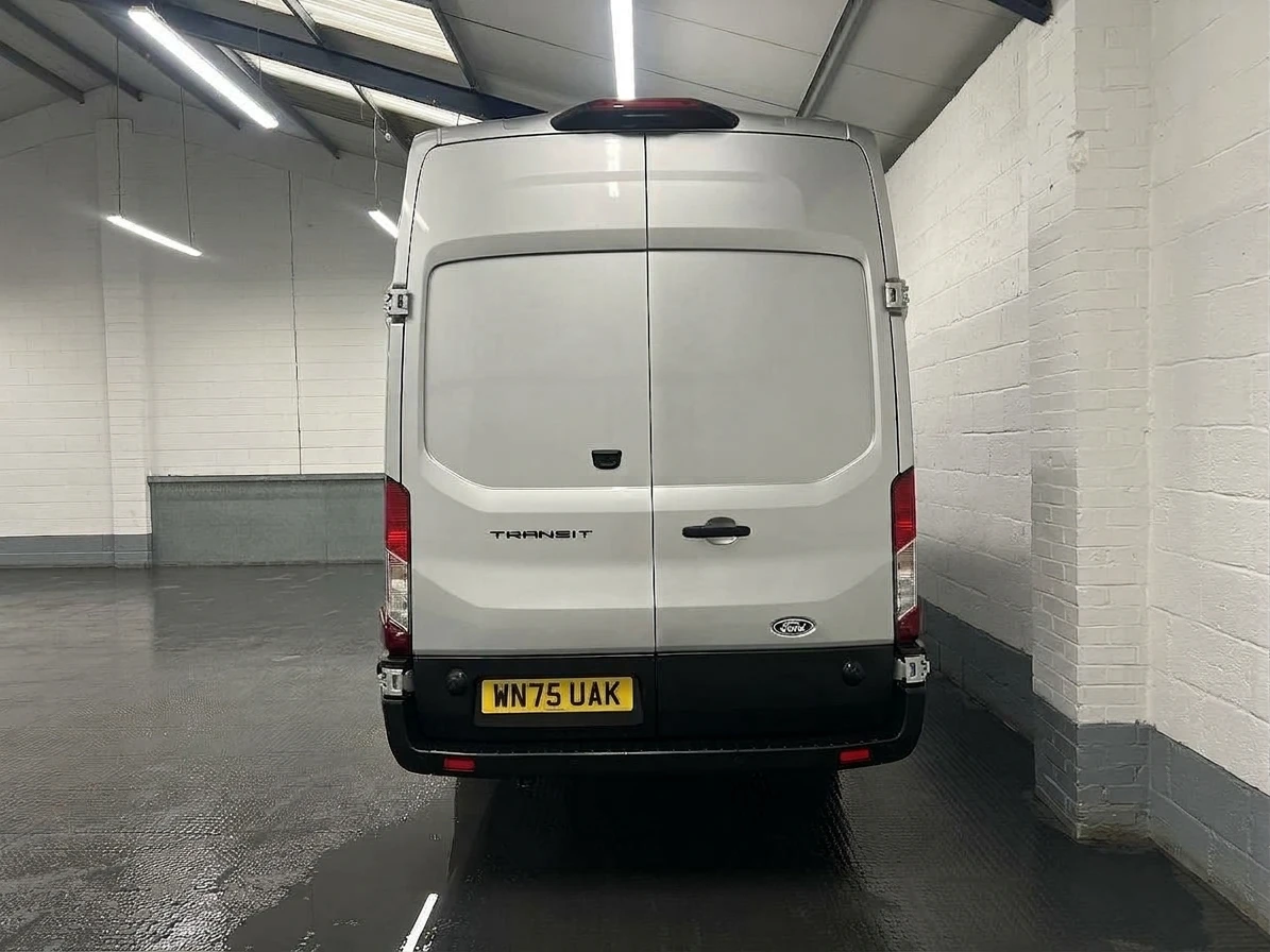 2025 Ford Transit High Roof Panel Van — rear view