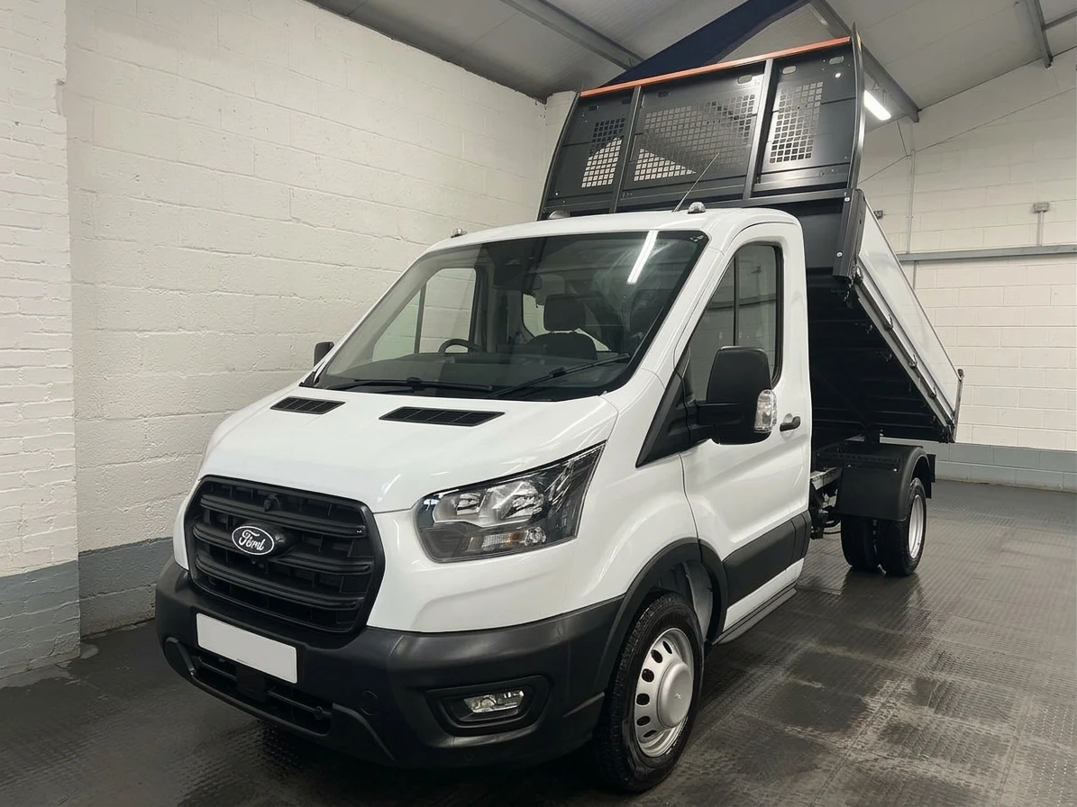 2026 Ford Transit Tipper Van — front three-quarter view