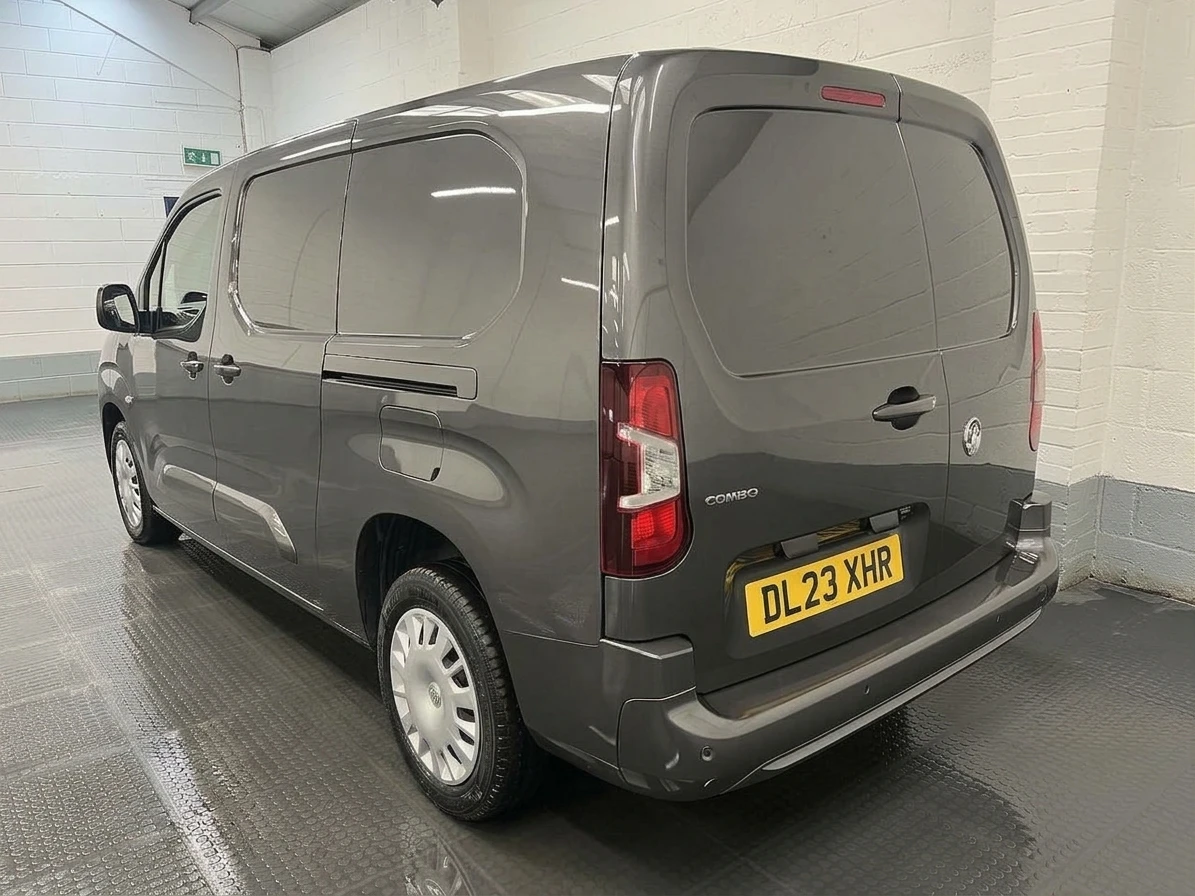 2023 Vauxhall Combo Panel Van — rear three-quarter view