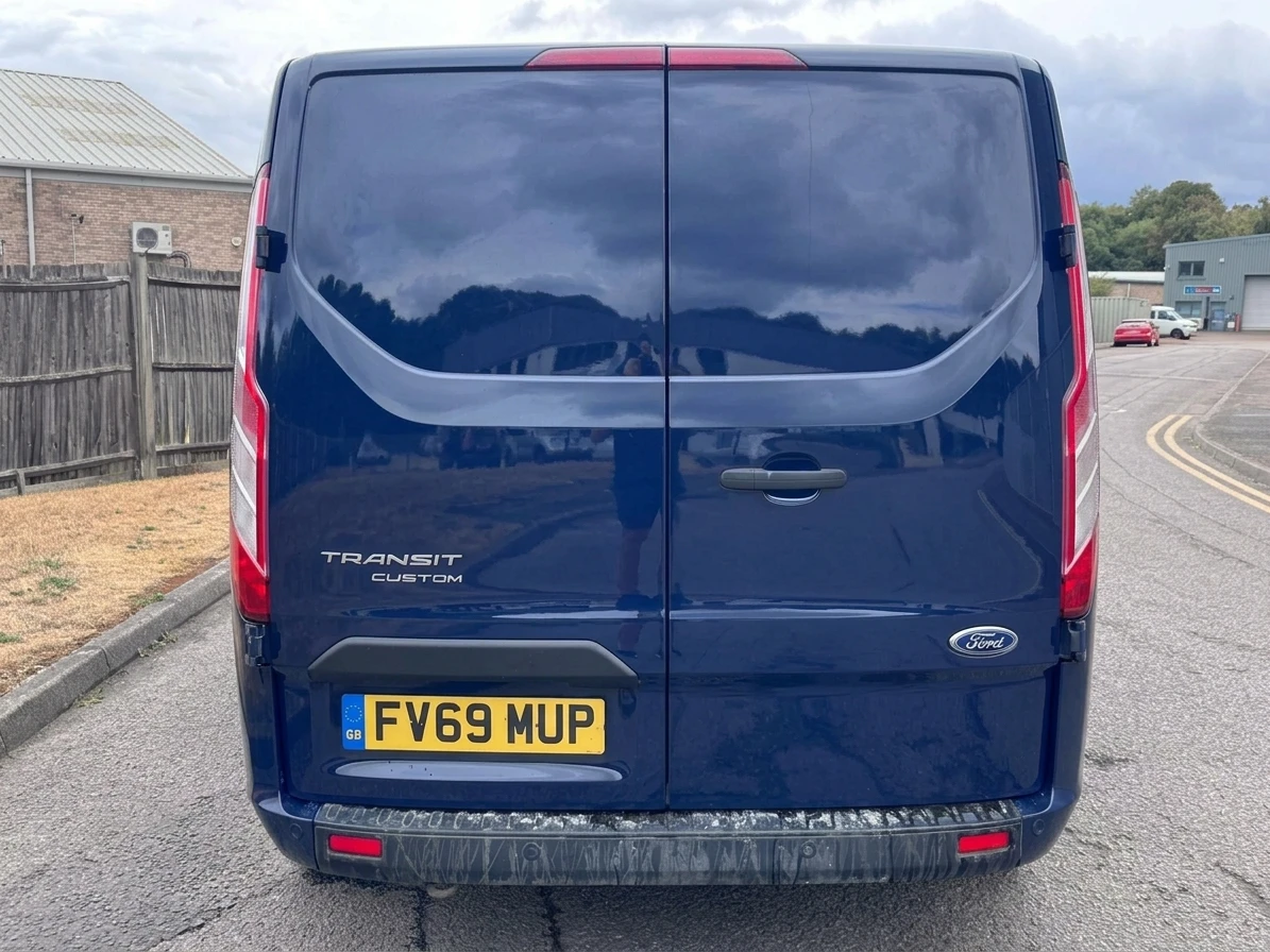 2020 Ford Transit Custom Panel Van — rear view