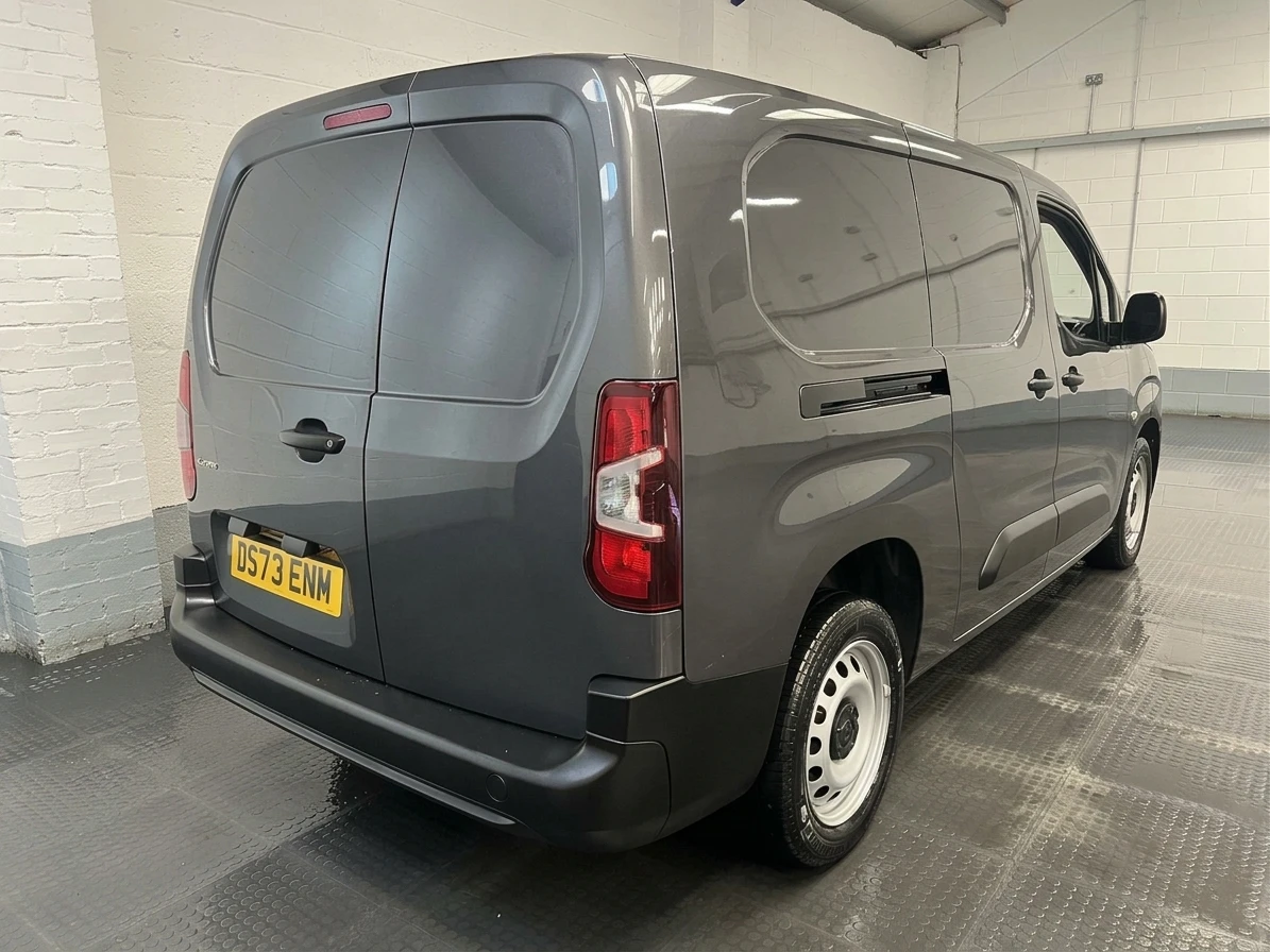 2023 Vauxhall Combo Panel Van — rear three-quarter view