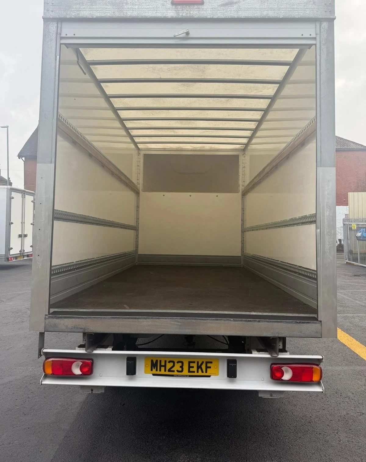 2023 Peugeot Boxer Luton Box Van — rear view