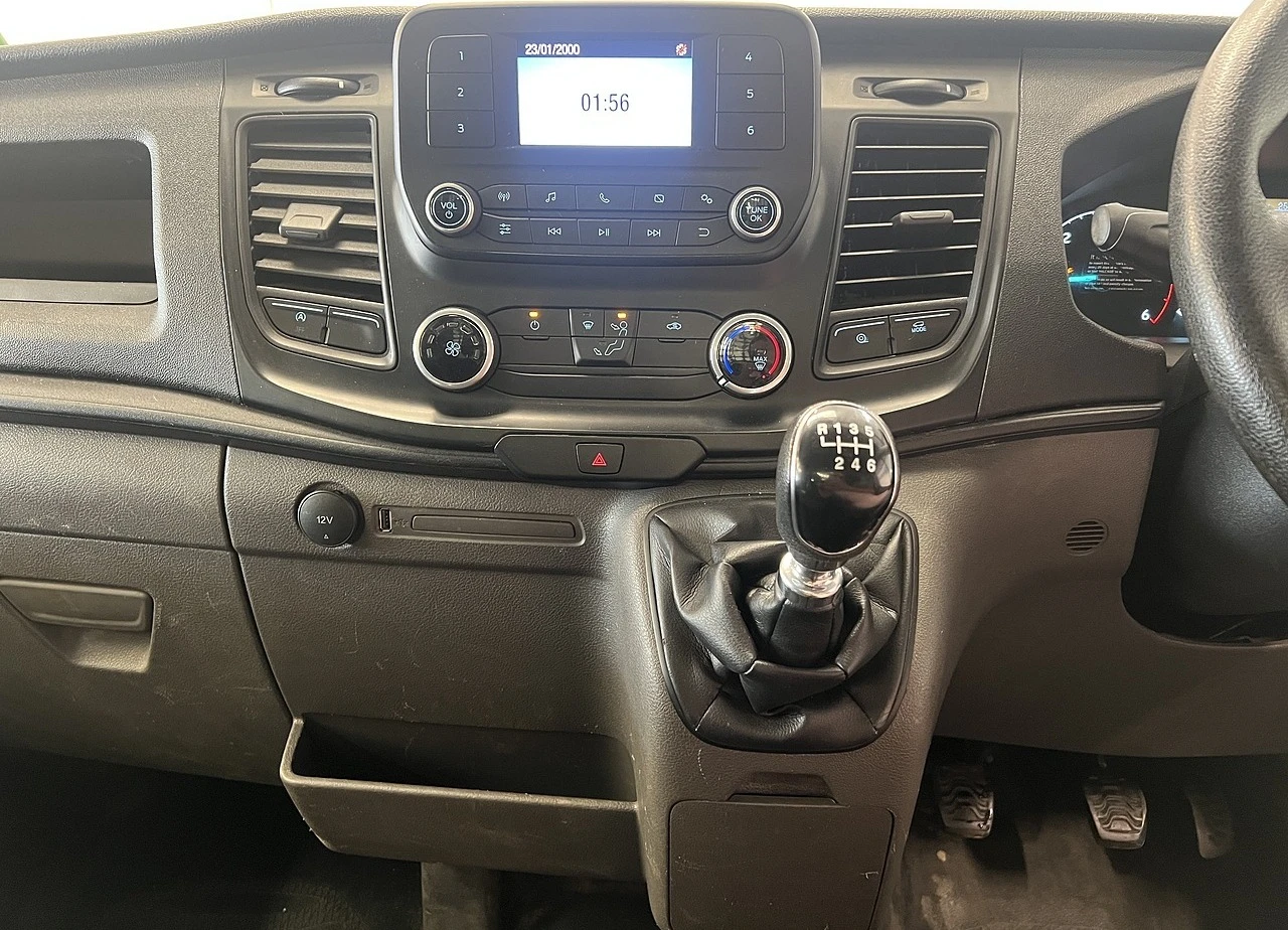 2022 Ford Transit Tipper Van — cab interior