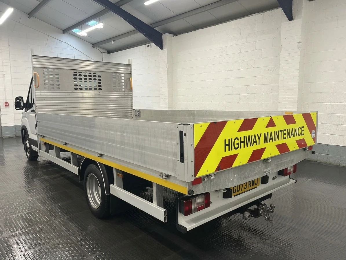 2023 Maxus Deliver 9 Dropside Van — rear three-quarter view