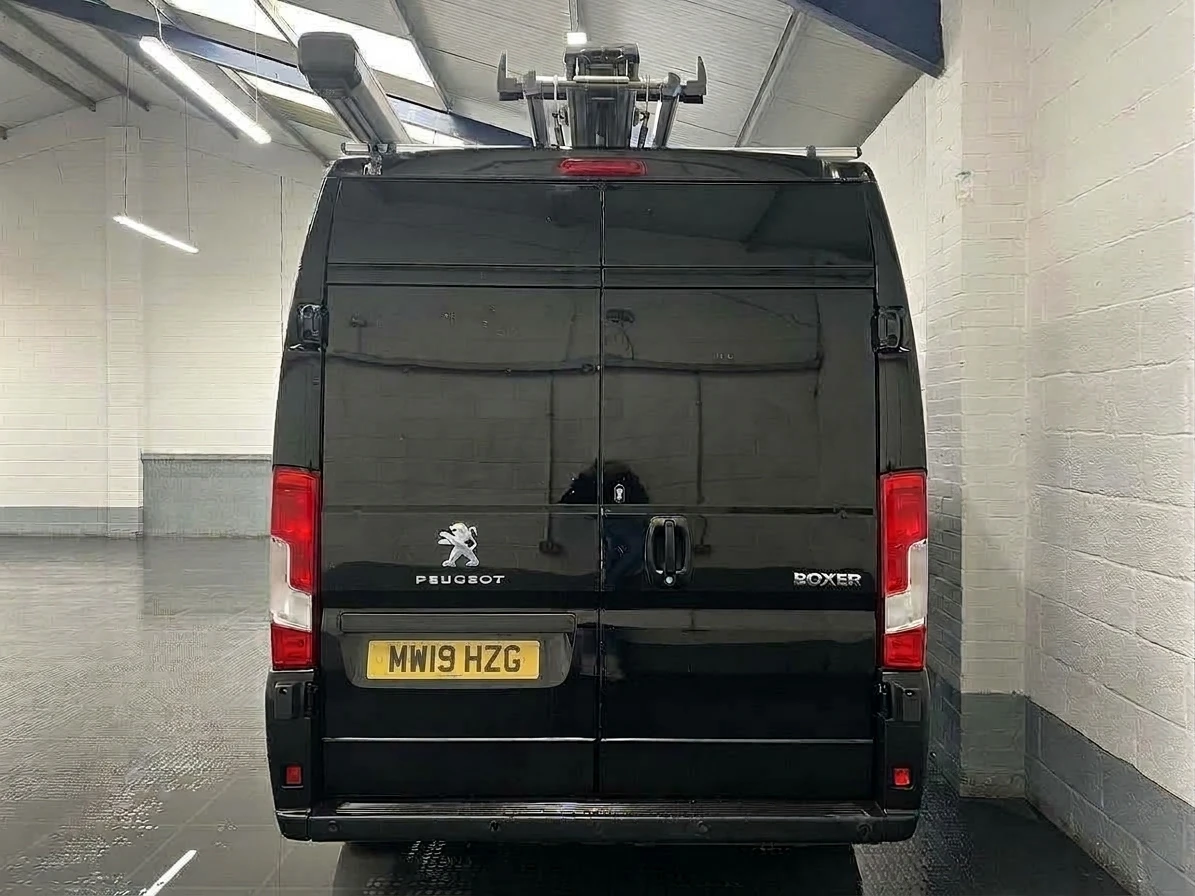 2019 Peugeot Boxer High Roof Panel Van — rear view