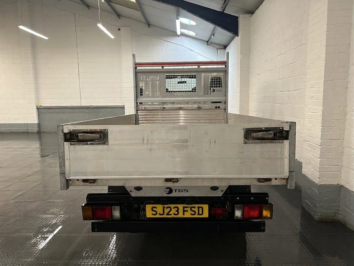 2023 Isuzu Grafter Dropside Van — rear view
