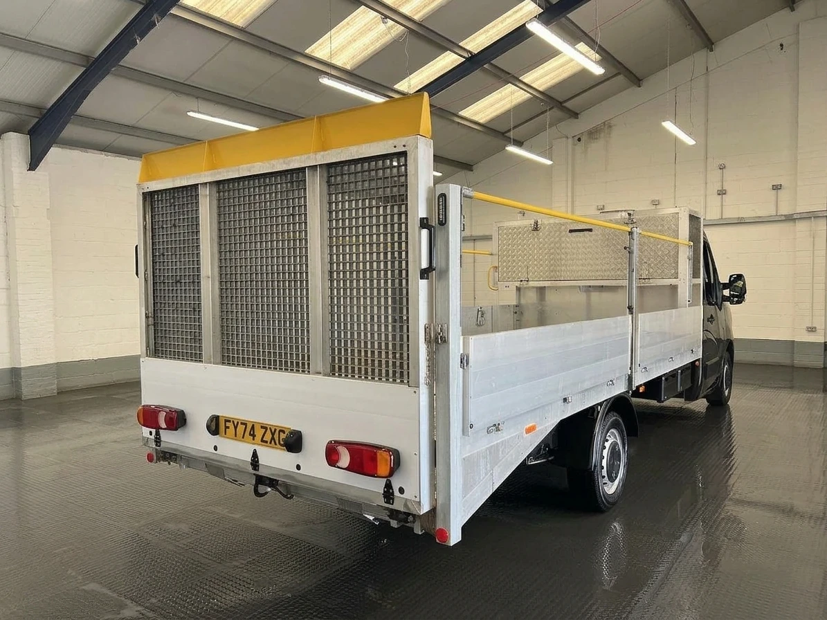 2024 Renault Master Dropside Van — rear three-quarter view