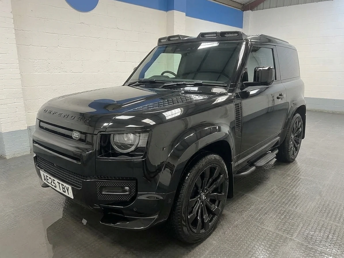 2025 Land Rover Defender 90 Panel Van — front three-quarter view
