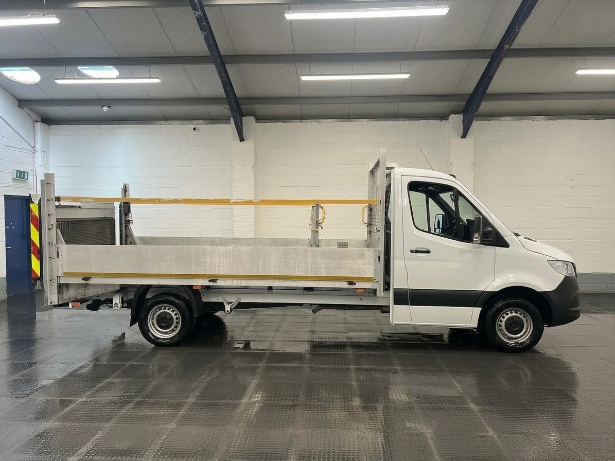 2023 Mercedes-Benz Sprinter Dropside Van — side view