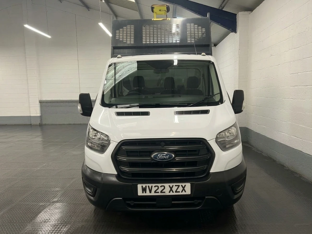 2022 Ford Transit Tipper Van — front view