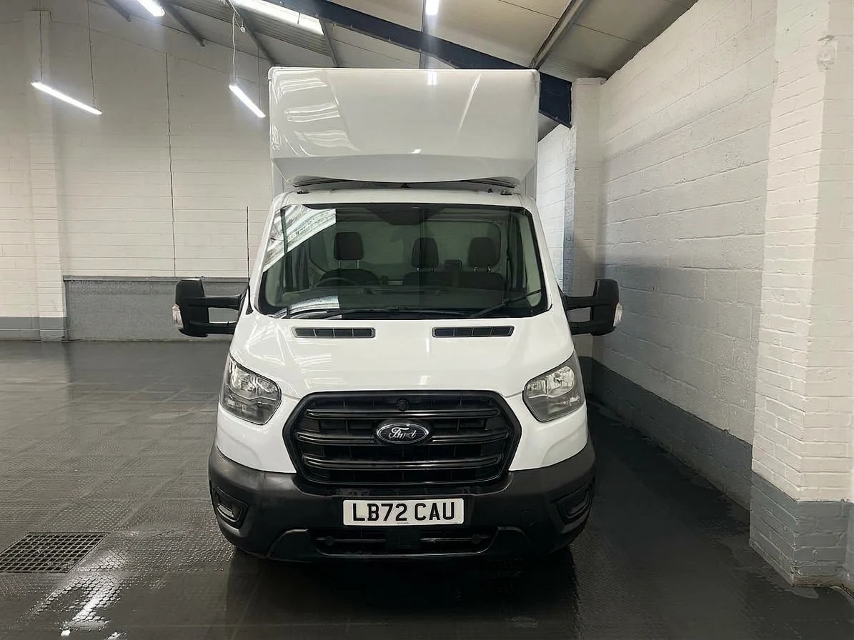 2022 Ford Transit CurtainSider Van — front view