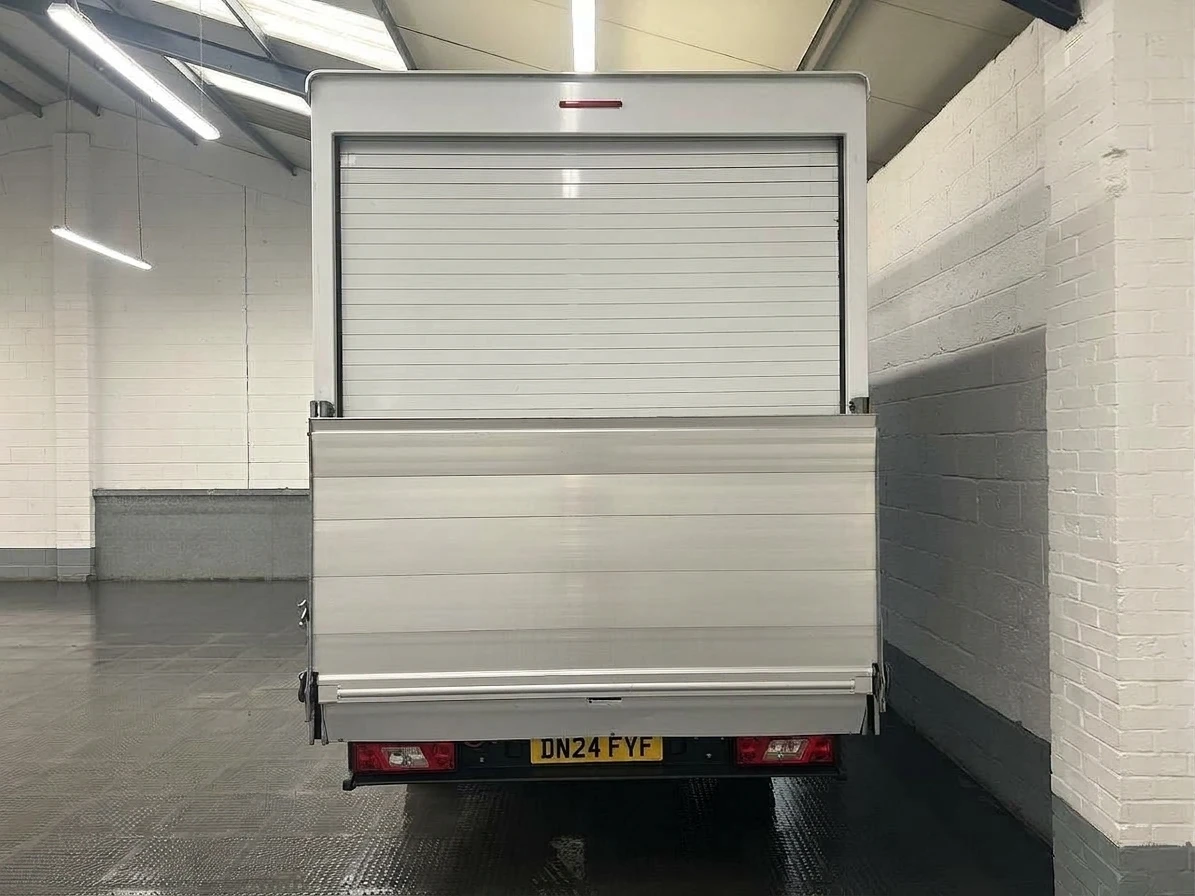 2024 Ford Transit CurtainSider Van — rear view