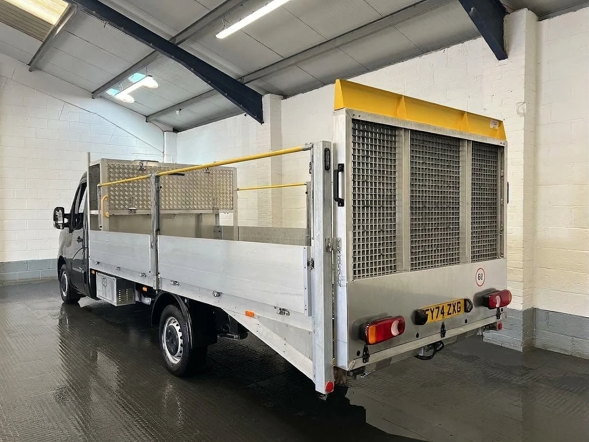 2024 Renault Master Dropside Van — rear three-quarter view