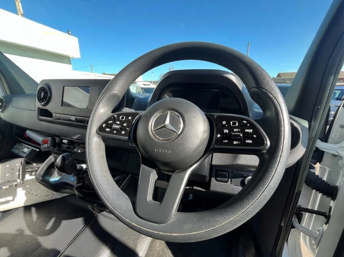 2023 Mercedes-Benz Sprinter Refrigerated/Fridge Van — cab interior