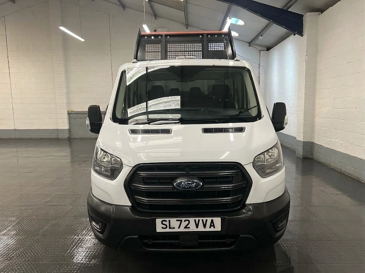 2022 Ford Transit Double Cab Tipper Van — front view