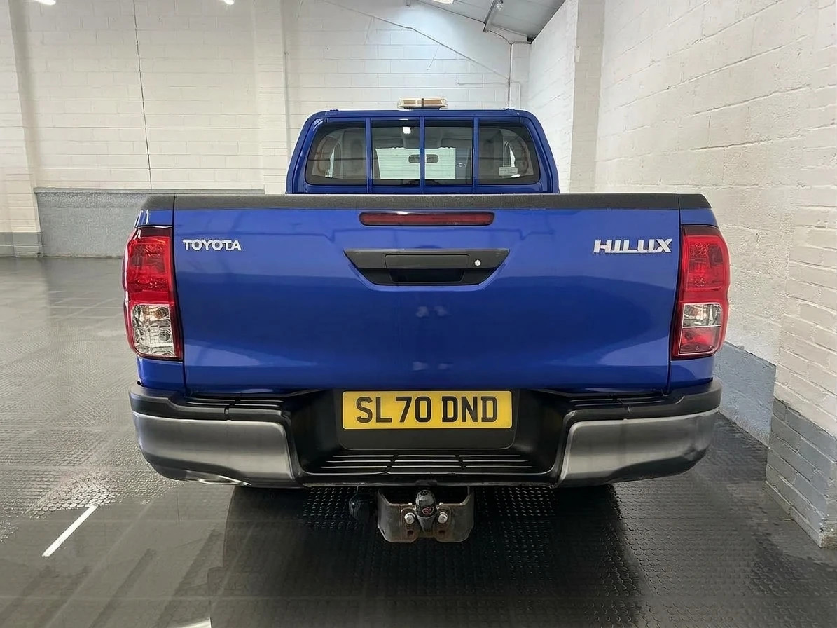 2020 Toyota Hilux Double Cab PickUp Van — rear view