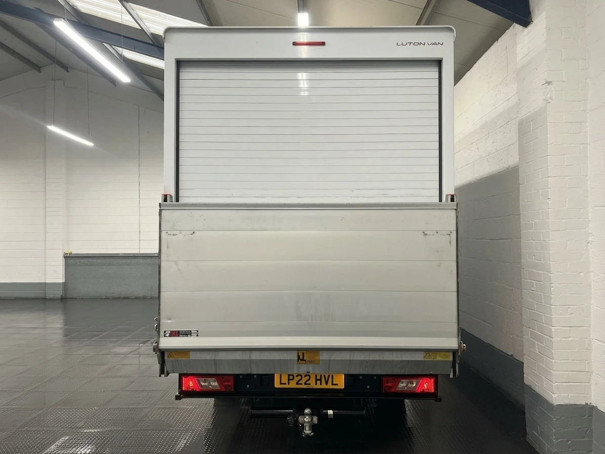 2022 Ford Transit Luton Box Van — rear view