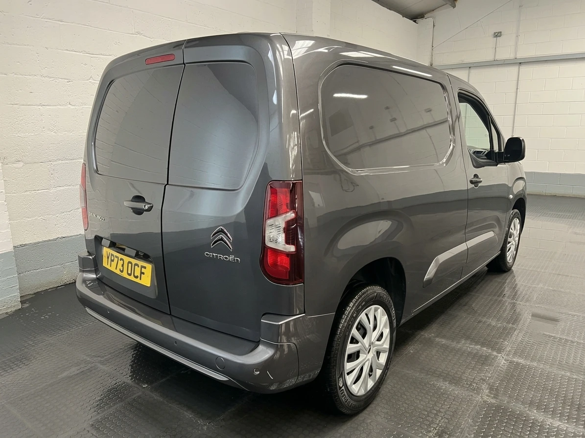 2023 Citroen Berlingo Panel Van — rear three-quarter view