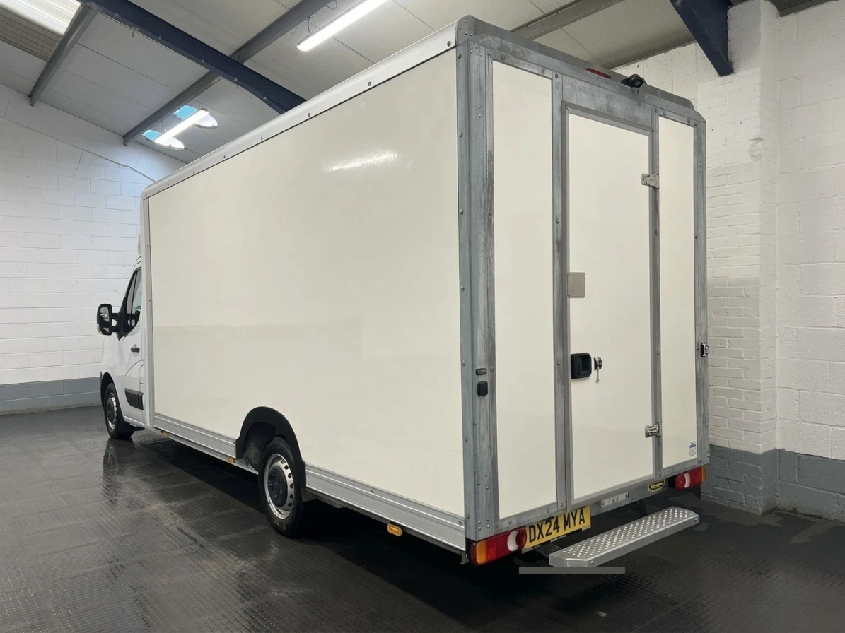 2024 Renault Master Luton Box Van — rear three-quarter view