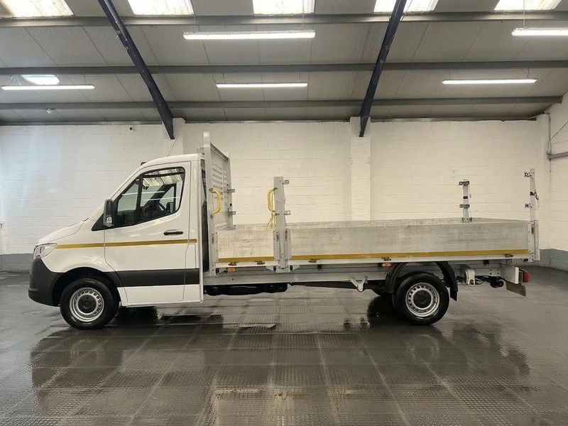 2023 Mercedes-Benz Sprinter Dropside Van — side view