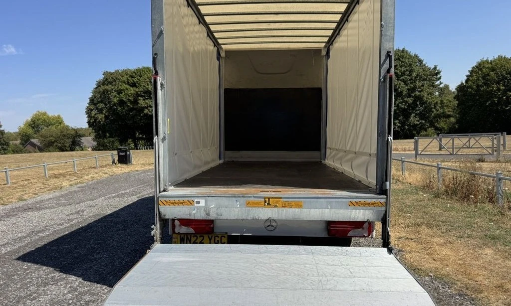 2022 Mercedes-Benz Sprinter CurtainSider Van — rear view