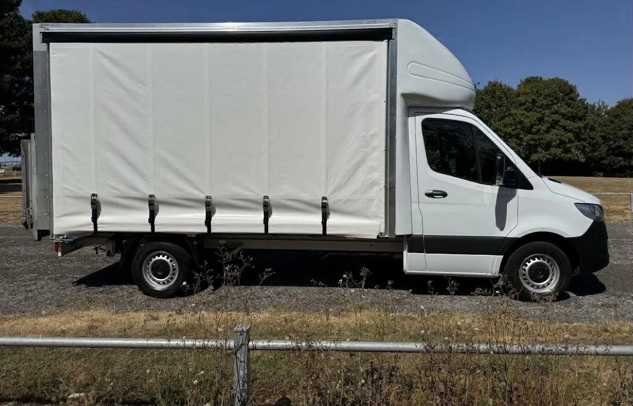 2022 Mercedes-Benz Sprinter CurtainSider Van — side view