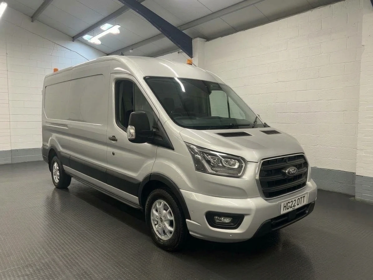 2022 Ford Transit Panel Van — front three-quarter view