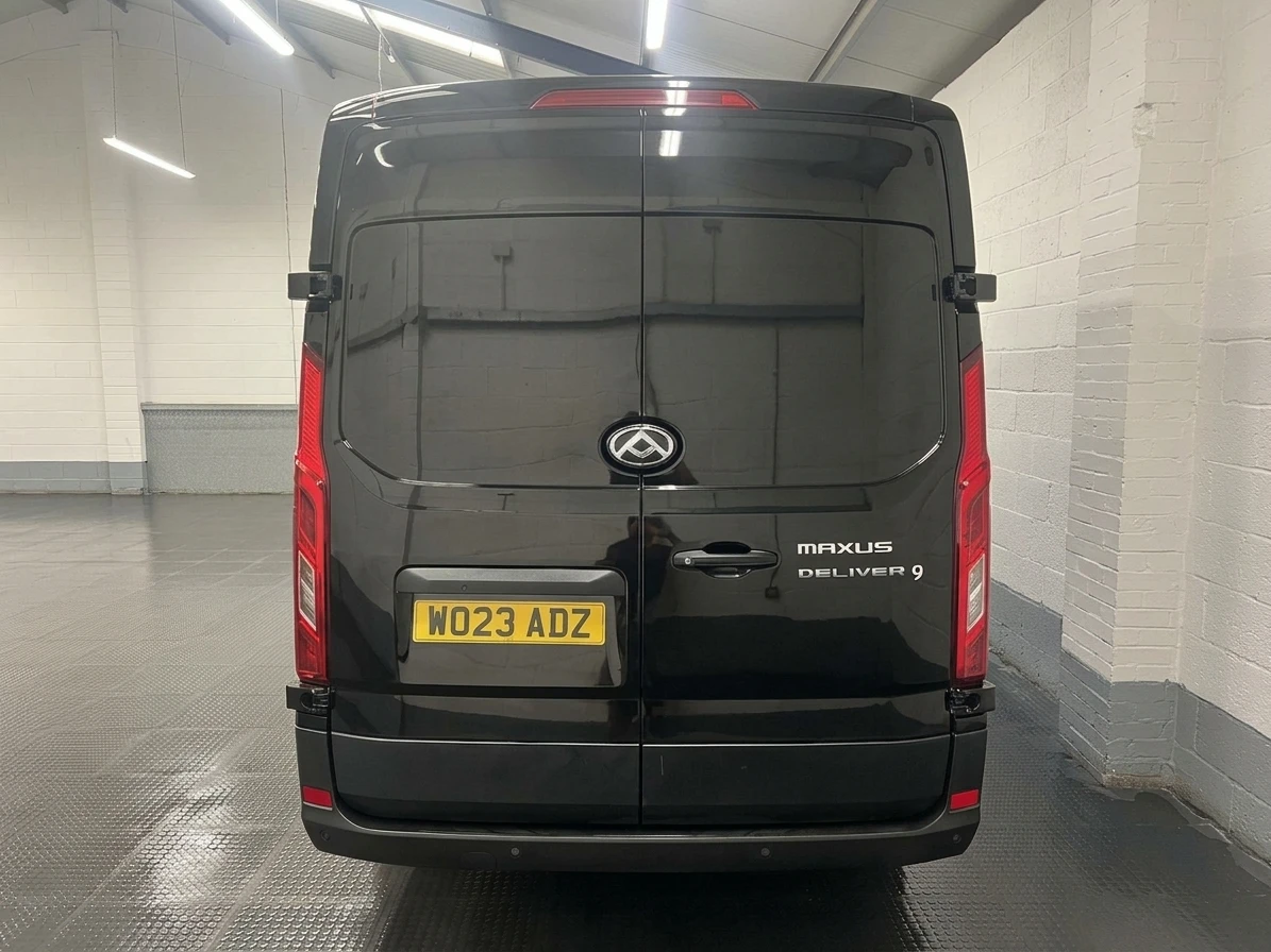 2023 Maxus Deliver 9 High Roof Panel Van — rear view