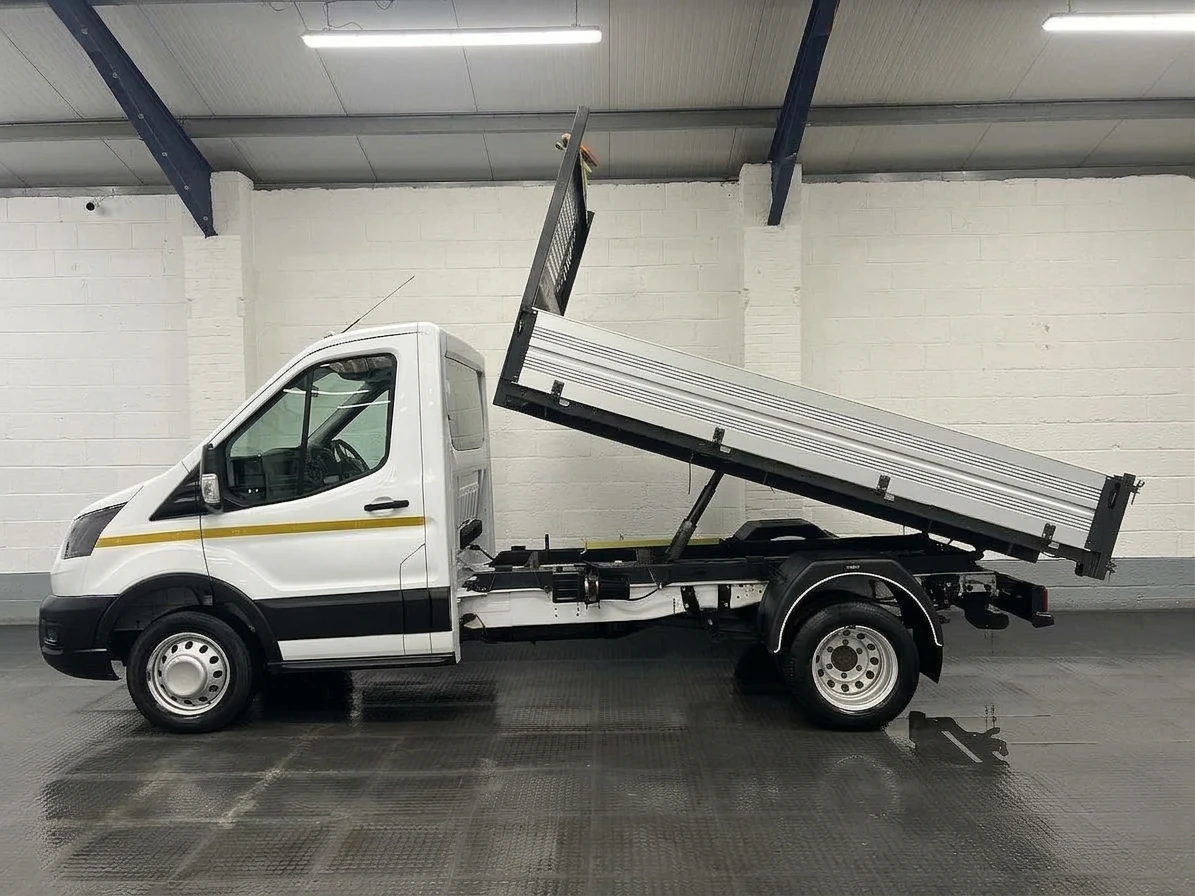 2022 Ford Transit Tipper Van — side view
