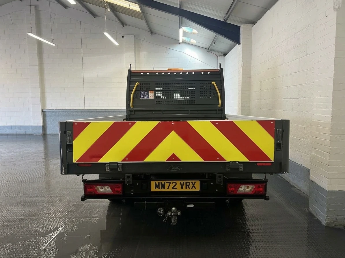 2022 Ford Transit Double Cab Dropside Van — rear view